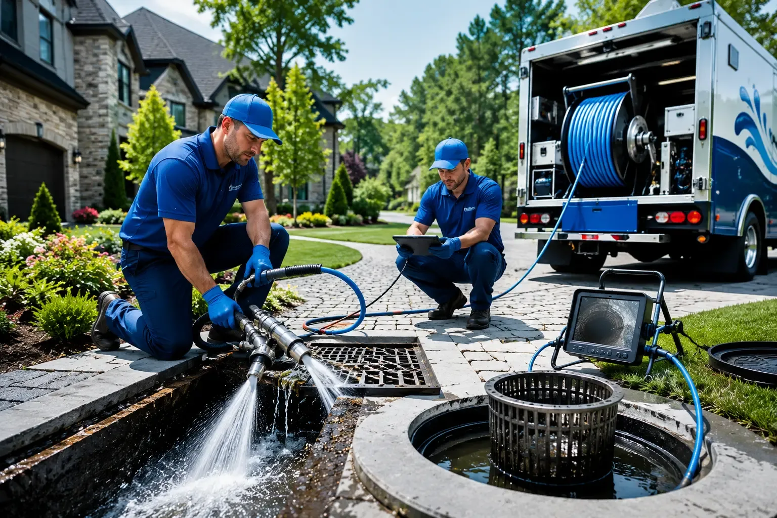Local outdoor drain cleaning professionals in Neffs, PA